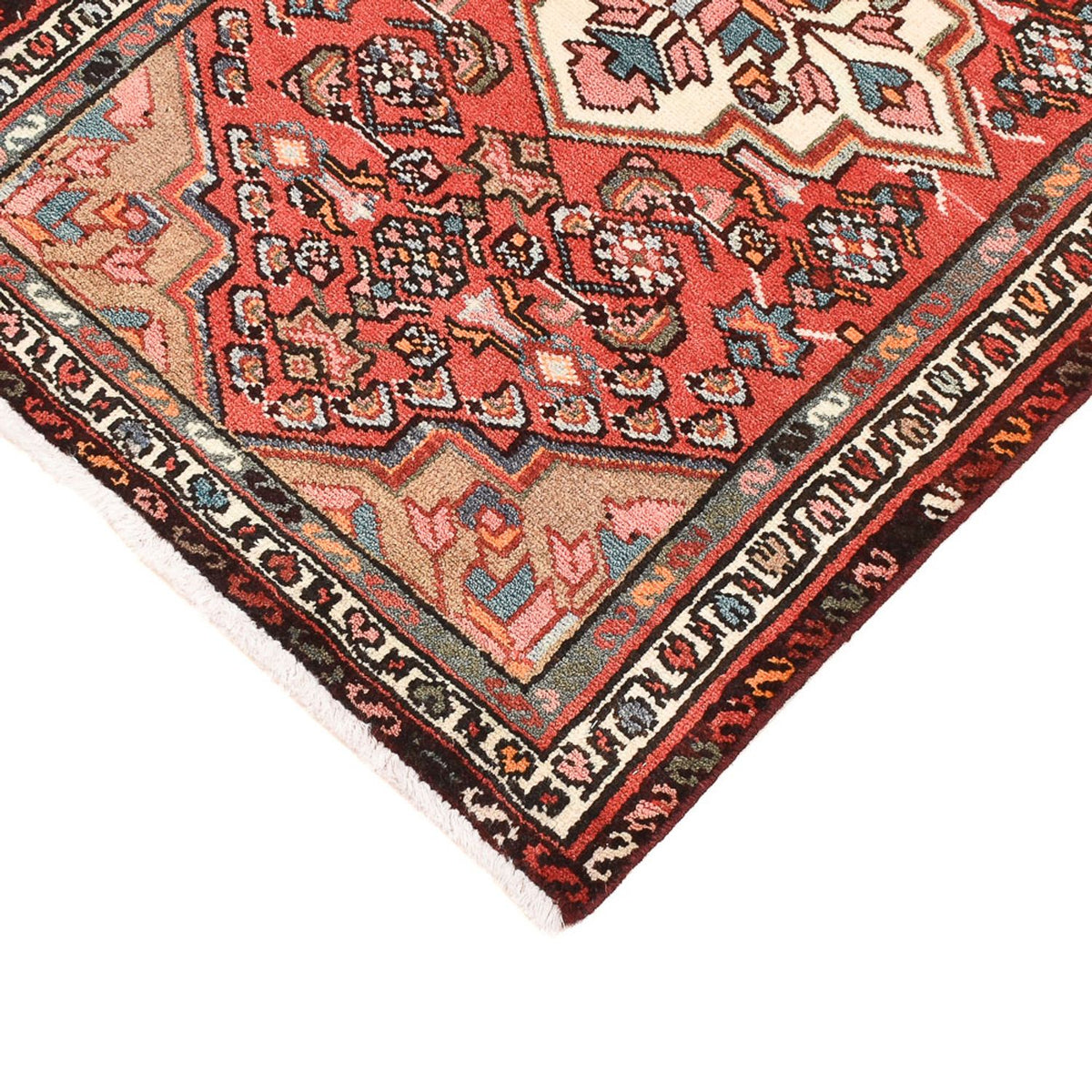 Tapis persan - Nomadic - 95 x 65 cm - rouge