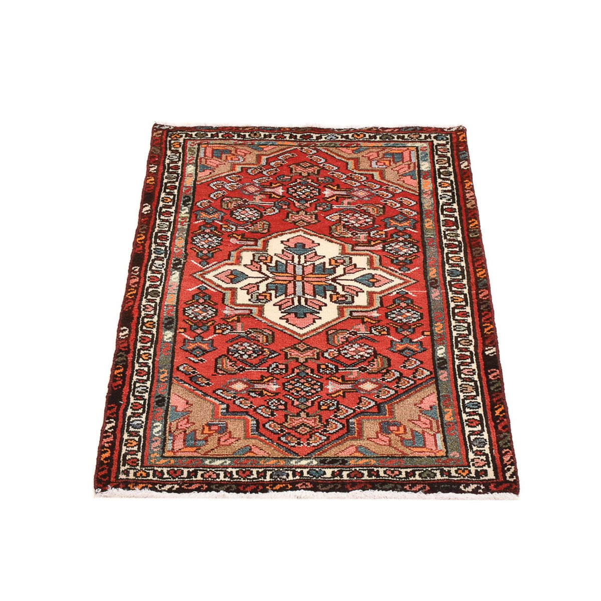 Tapis persan - Nomadic - 95 x 65 cm - rouge