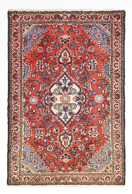 Tapis persan - Nomadic - 88 x 60 cm - rouge