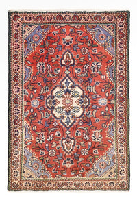 Tapis persan - Nomadic - 88 x 60 cm - rouge