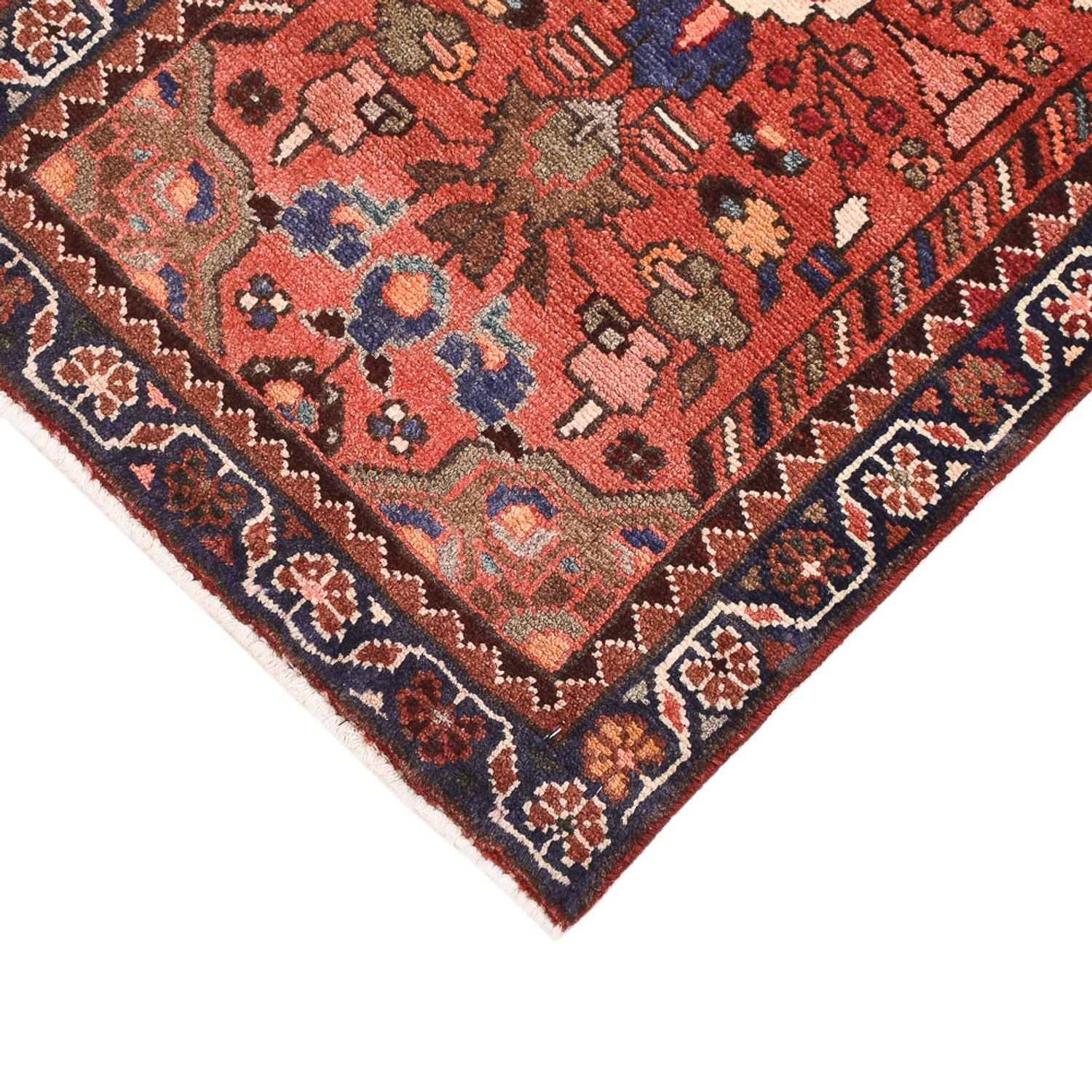 Tapis persan - Nomadic - 87 x 53 cm - rouge