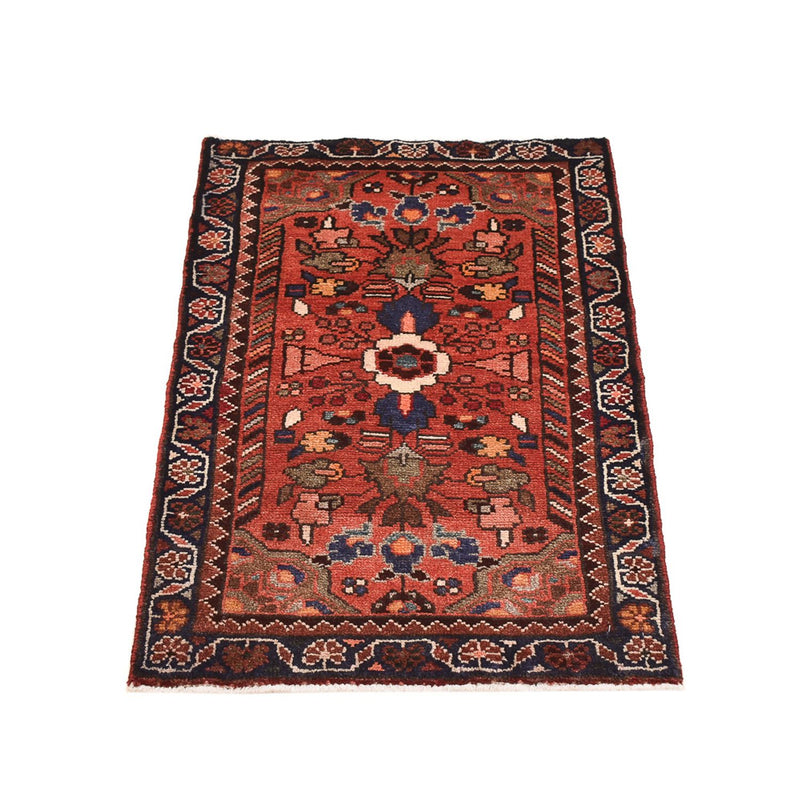 Tapis persan - Nomadic - 87 x 53 cm - rouge