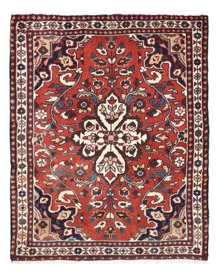 Tapis persan - Nomadic - 76 x 61 cm - rouge