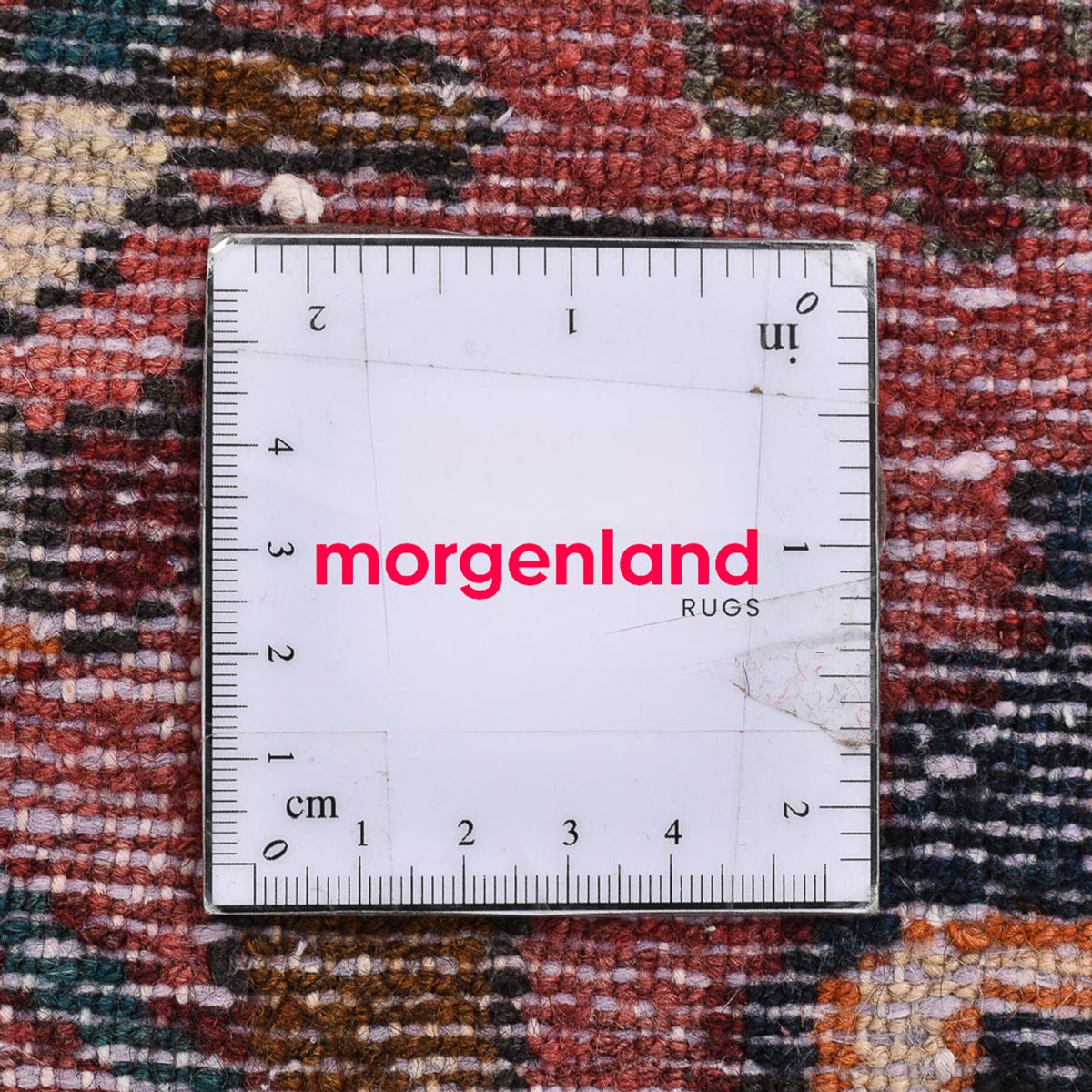 Tapis persan - Nomadic - 92 x 57 cm - rouge clair