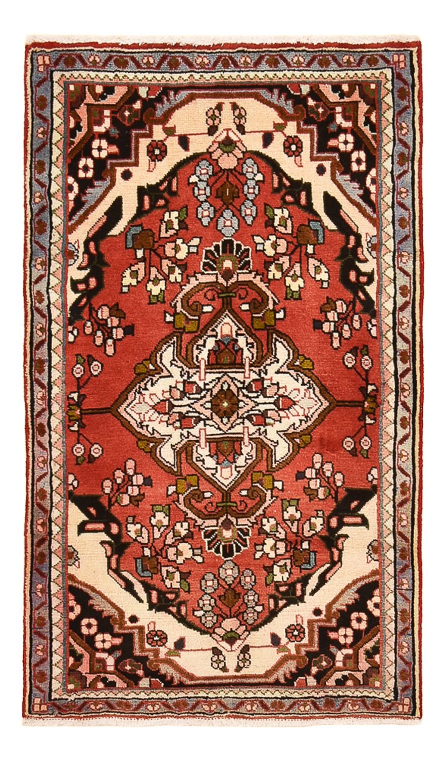 Tapis persan - Nomadic - 131 x 79 cm - rouge