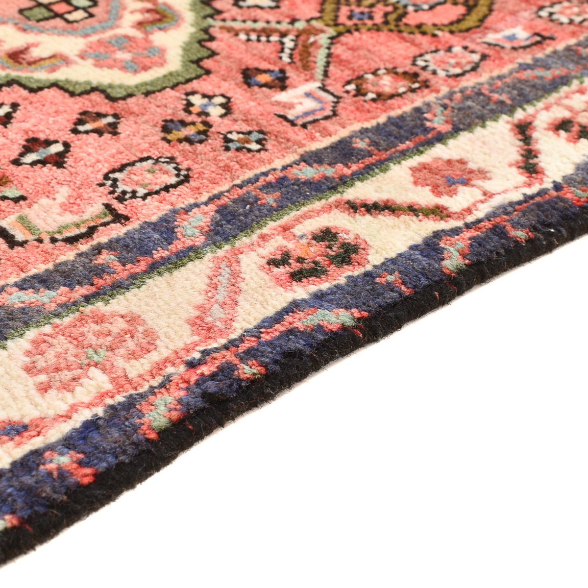 Tapis persan - Nomadic - 102 x 63 cm - rouge clair
