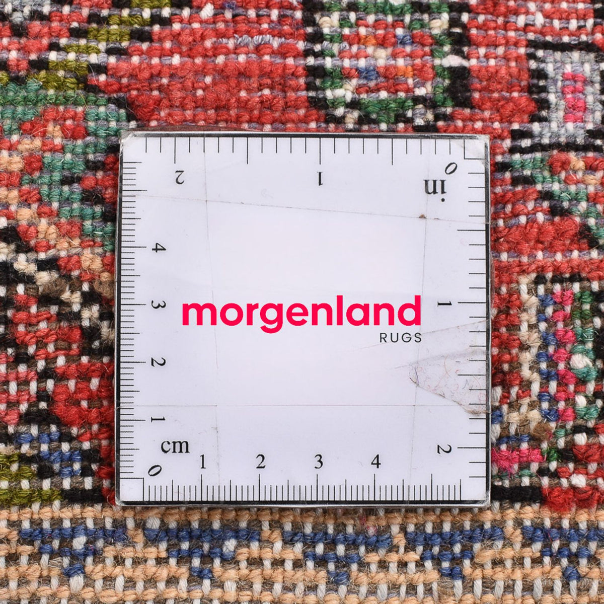 Tapis persan - Nomadic - 102 x 63 cm - rouge clair