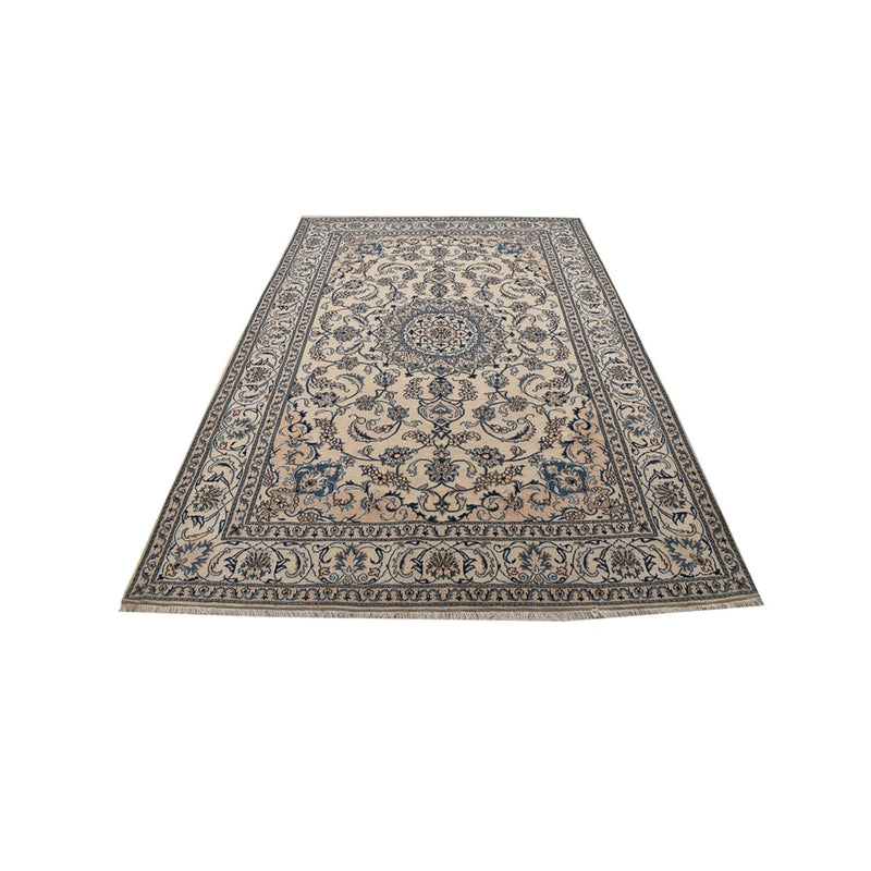 Tapis persan - Nain - 295 x 195 cm - sable