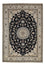Tapis persan - Nain - 293 x 200 cm - bleu foncé