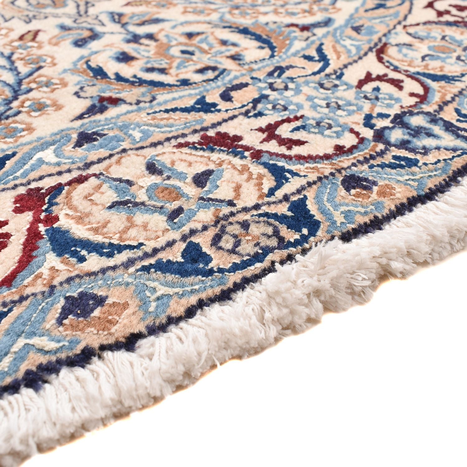 Tapis persan - Nain - Royal ronde  - 136 x 136 cm - gris