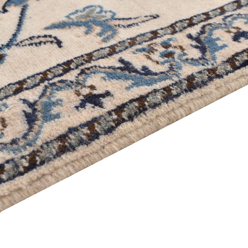 Tapis de couloir Tapis persan - Nain - 300 x 78 cm - beige