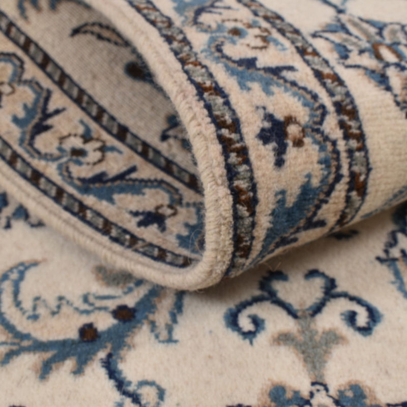 Tapis de couloir Tapis persan - Nain - 300 x 78 cm - beige
