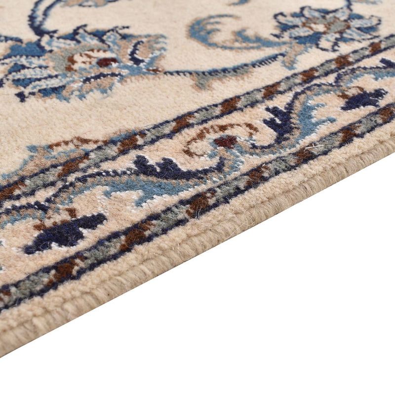 Tapis de couloir Tapis persan - Nain - 290 x 80 cm - beige
