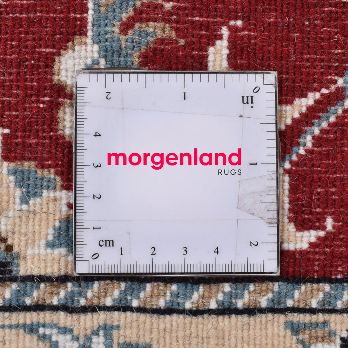 Tapis de couloir Tapis persan - Nain - 198 x 77 cm - rouge