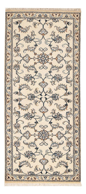 Tapis de couloir Tapis persan - Nain - 182 x 79 cm - beige