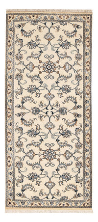 Tapis de couloir Tapis persan - Nain - 182 x 79 cm - beige