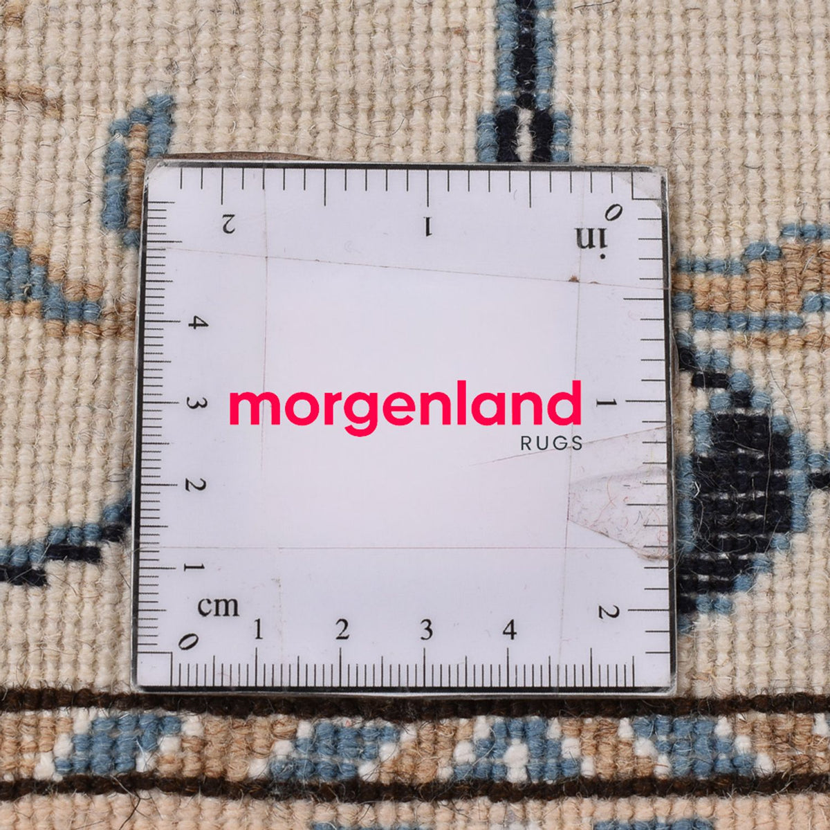 Tapis de couloir Tapis persan - Nain - 200 x 80 cm - beige