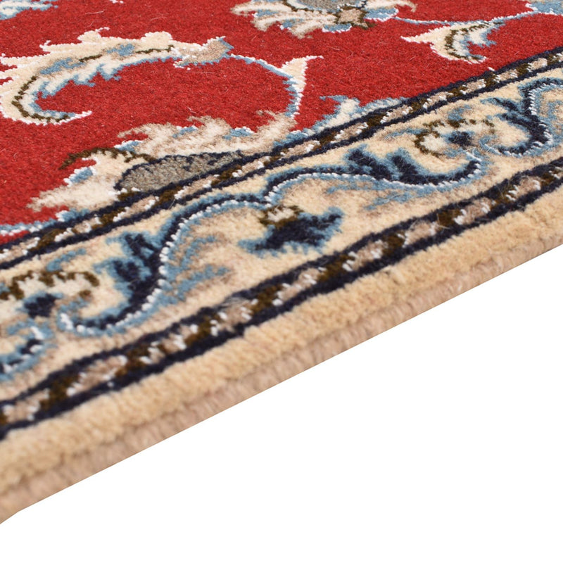 Tapis de couloir Tapis persan - Nain - 209 x 80 cm - rouge