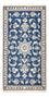 Tapis persan - Nain - 141 x 72 cm - bleu