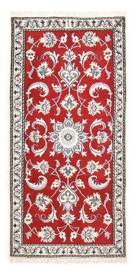Tapis persan - Nain - 142 x 69 cm - rouge