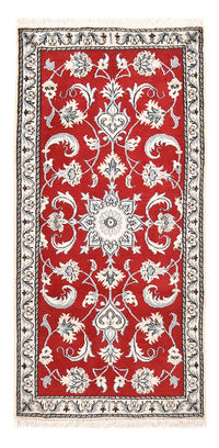 Tapis persan - Nain - 142 x 69 cm - rouge
