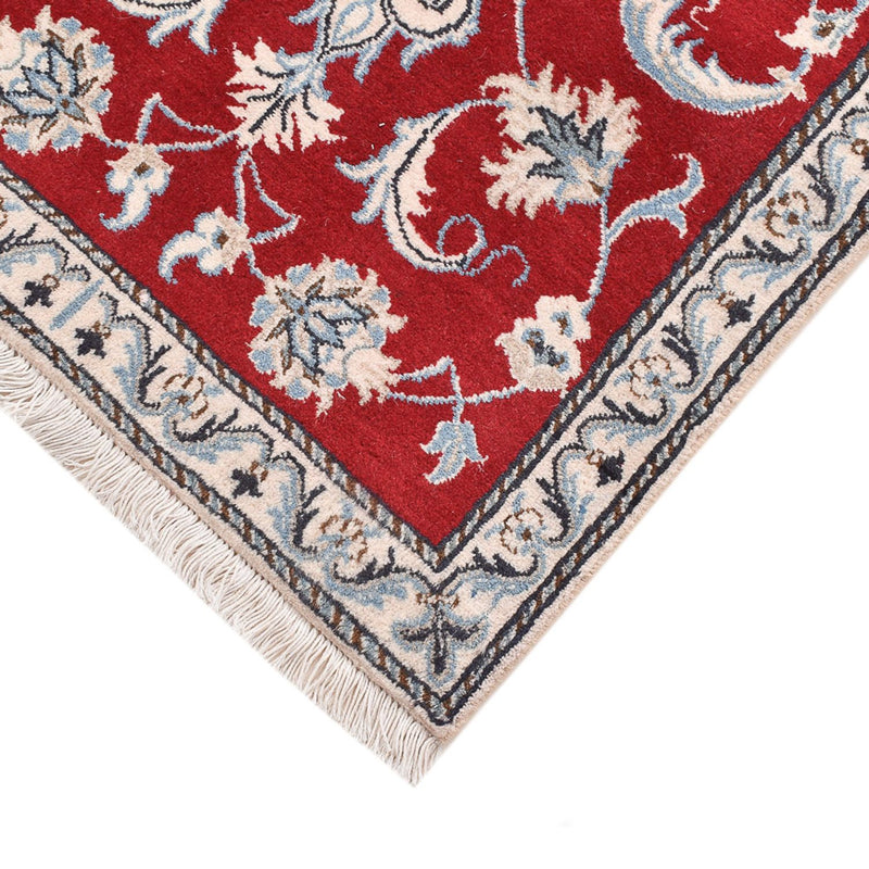Tapis persan - Nain - 142 x 69 cm - rouge