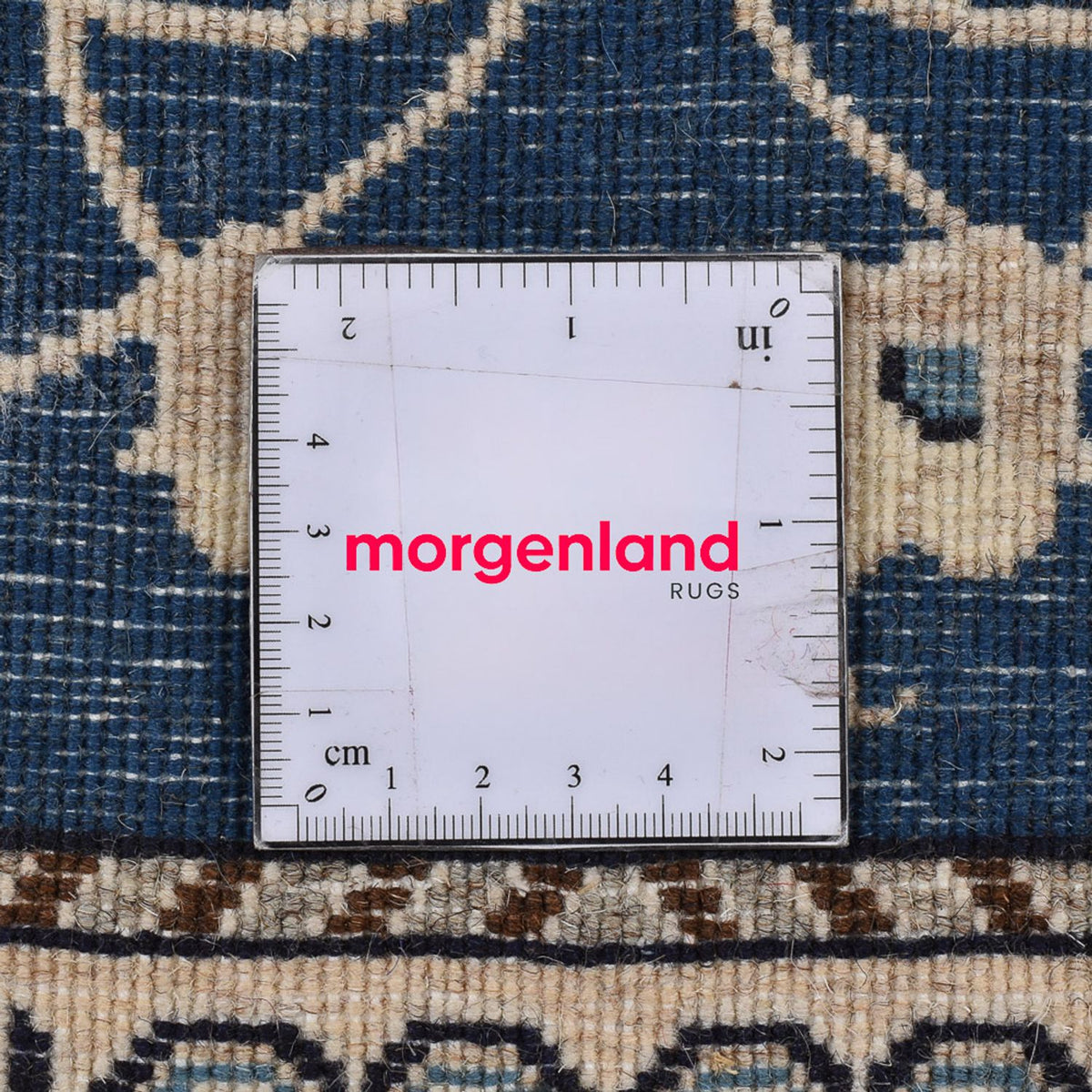 Tapis persan - Nain - 140 x 69 cm - bleu