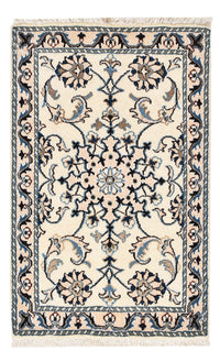 Tapis persan - Nain - 93 x 60 cm - beige