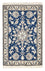 Tapis persan - Nain - 88 x 60 cm - bleu