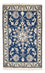 Tapis persan - Nain - 90 x 56 cm - bleu
