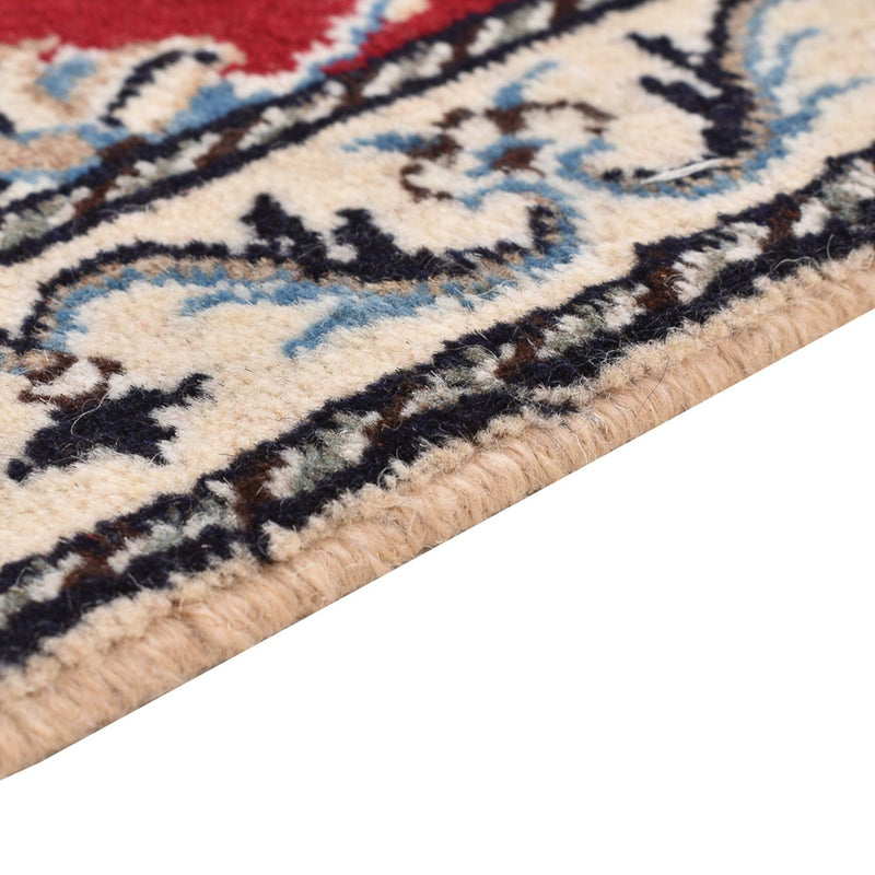 Tapis persan - Nain - 89 x 58 cm - rouge