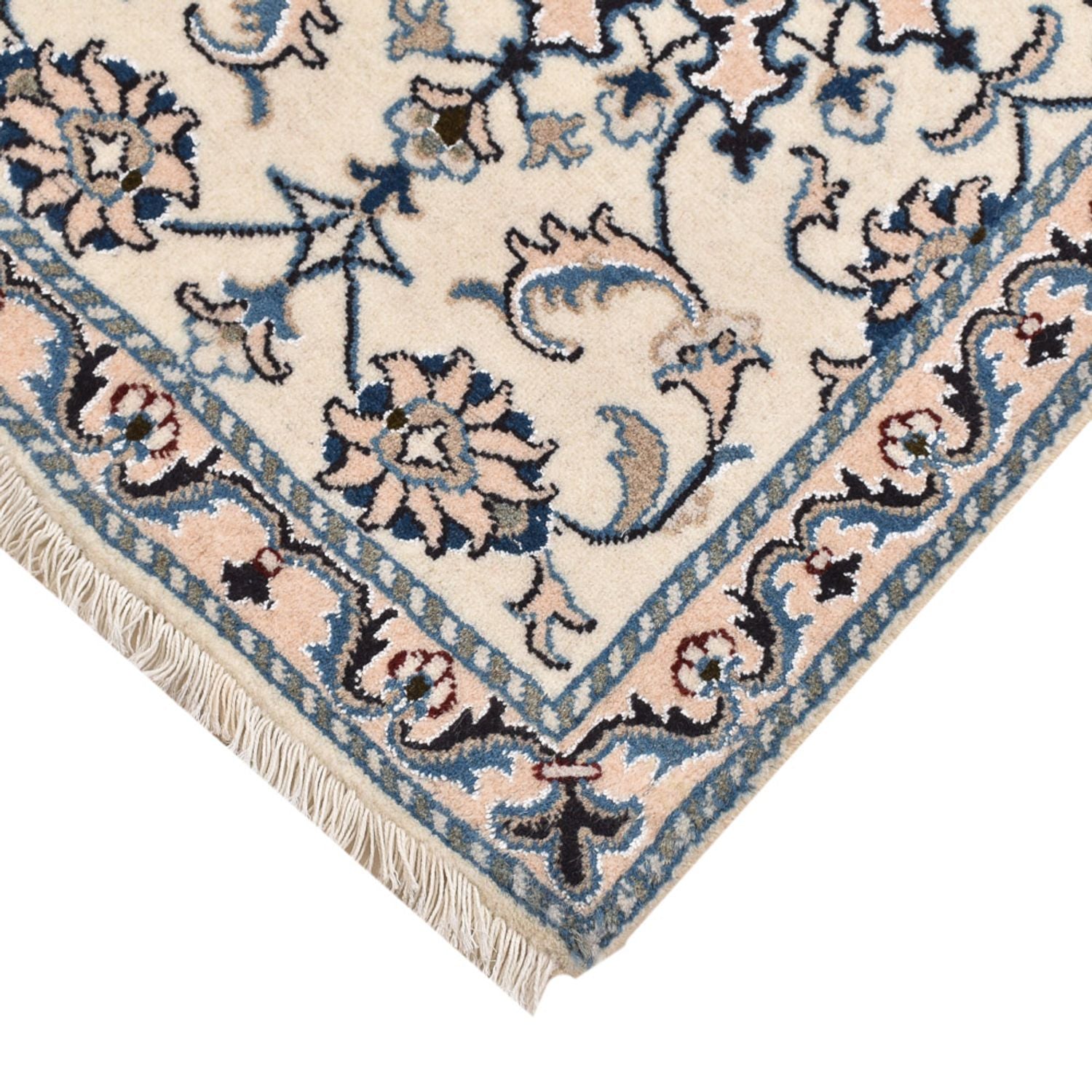 Tapis persan - Nain - 92 x 60 cm - beige