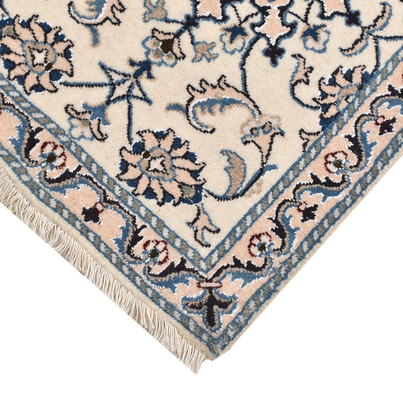 Tapis persan - Nain - 92 x 60 cm - beige