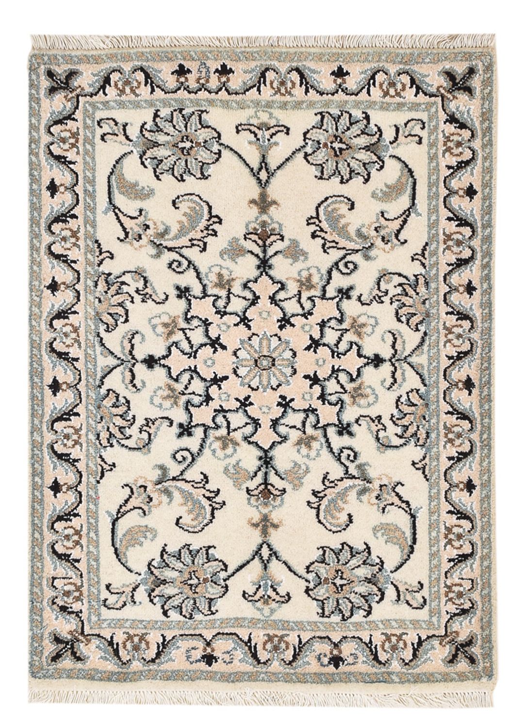 Tapis persan - Nain - 85 x 61 cm - beige