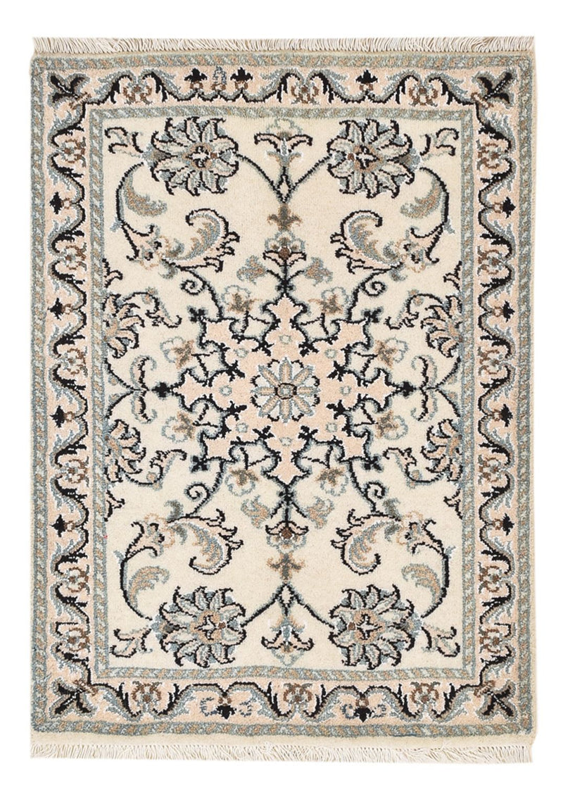 Tapis persan - Nain - 85 x 61 cm - beige