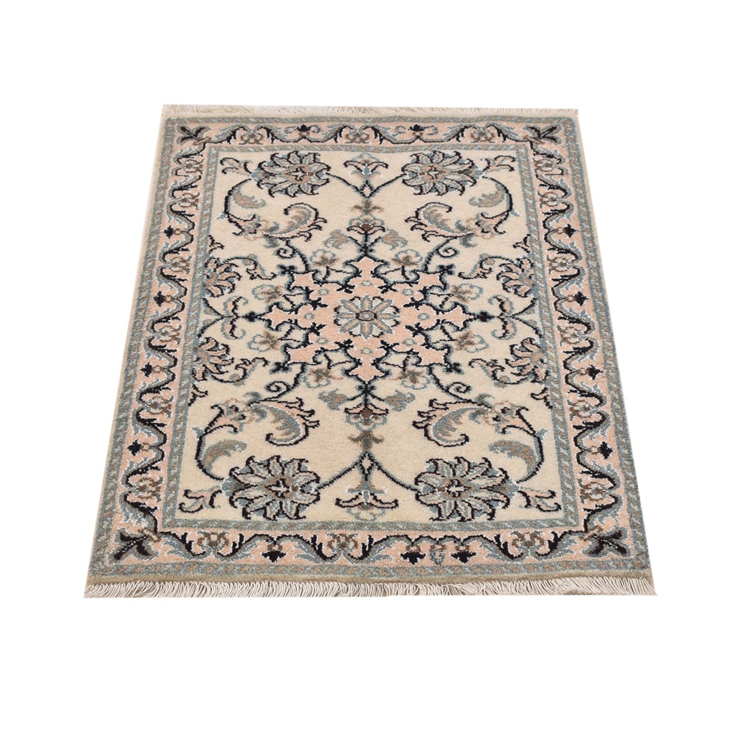 Tapis persan - Nain - 85 x 61 cm - beige