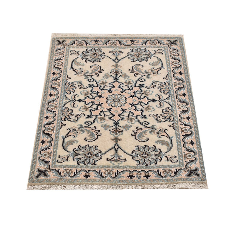 Tapis persan - Nain - 85 x 61 cm - beige