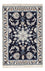 Tapis persan - Nain - 89 x 57 cm - bleu foncé
