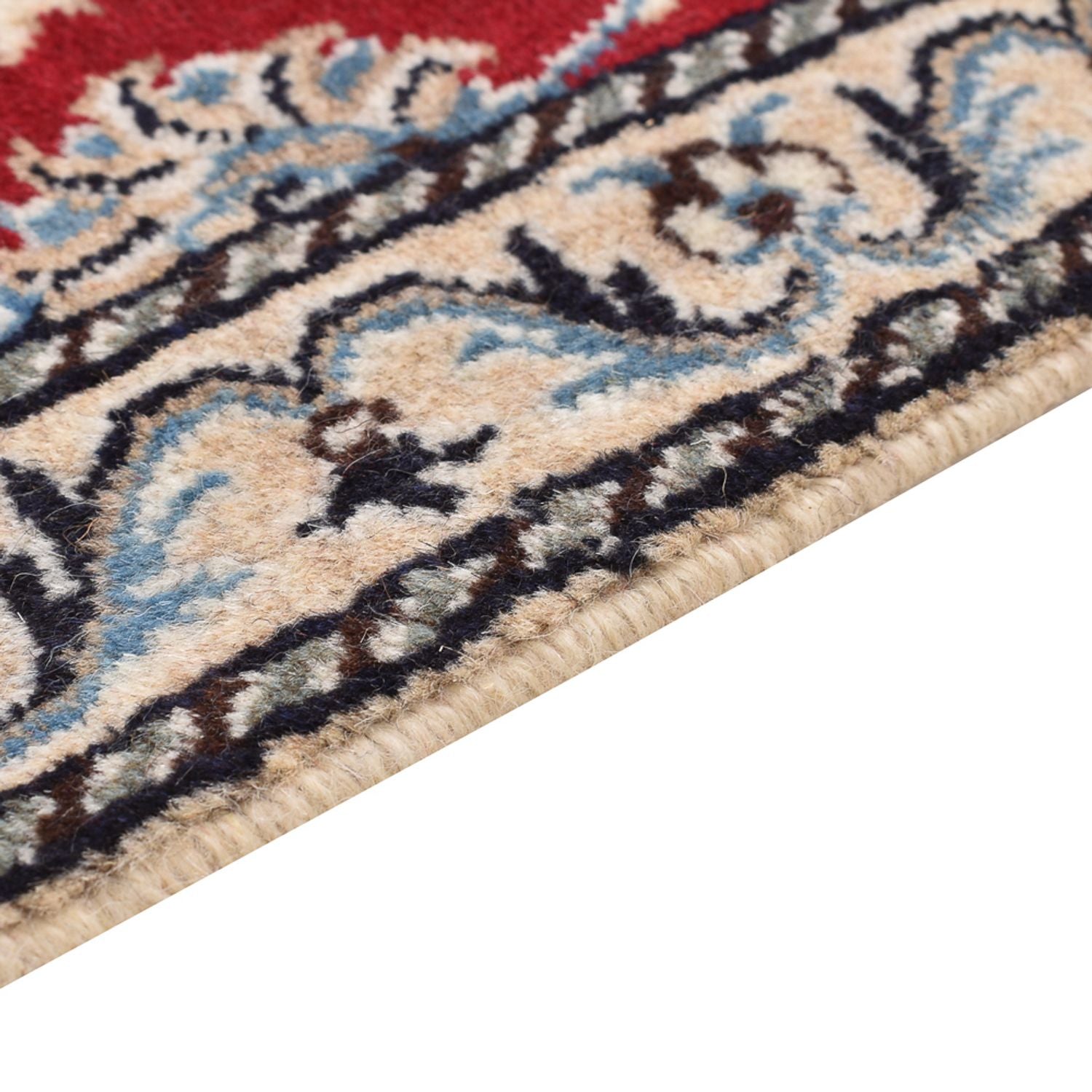 Tapis persan - Nain - 85 x 55 cm - rouge