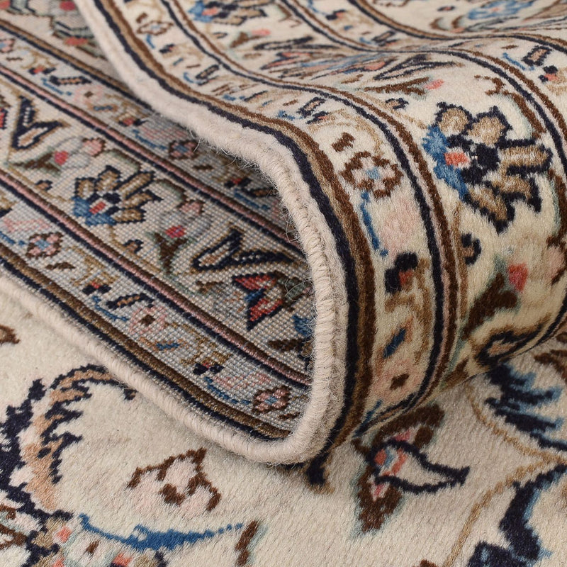 Tapis persan - Keshan - 350 x 245 cm - gris clair