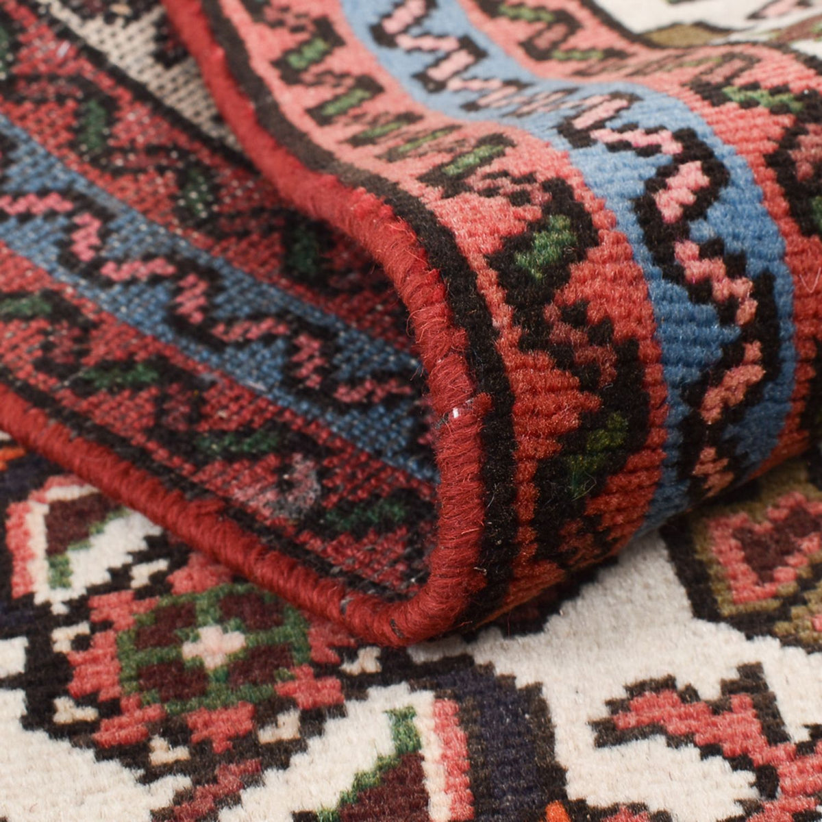 Tapis de couloir Tapis persan - Nomadic - 195 x 67 cm - sable