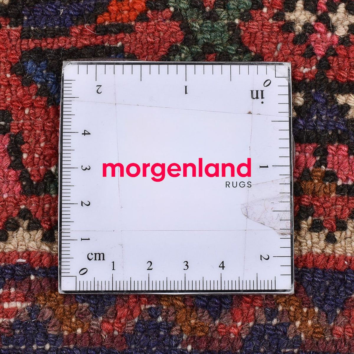 Tapis de couloir Tapis persan - Nomadic - 186 x 80 cm - rouge foncé