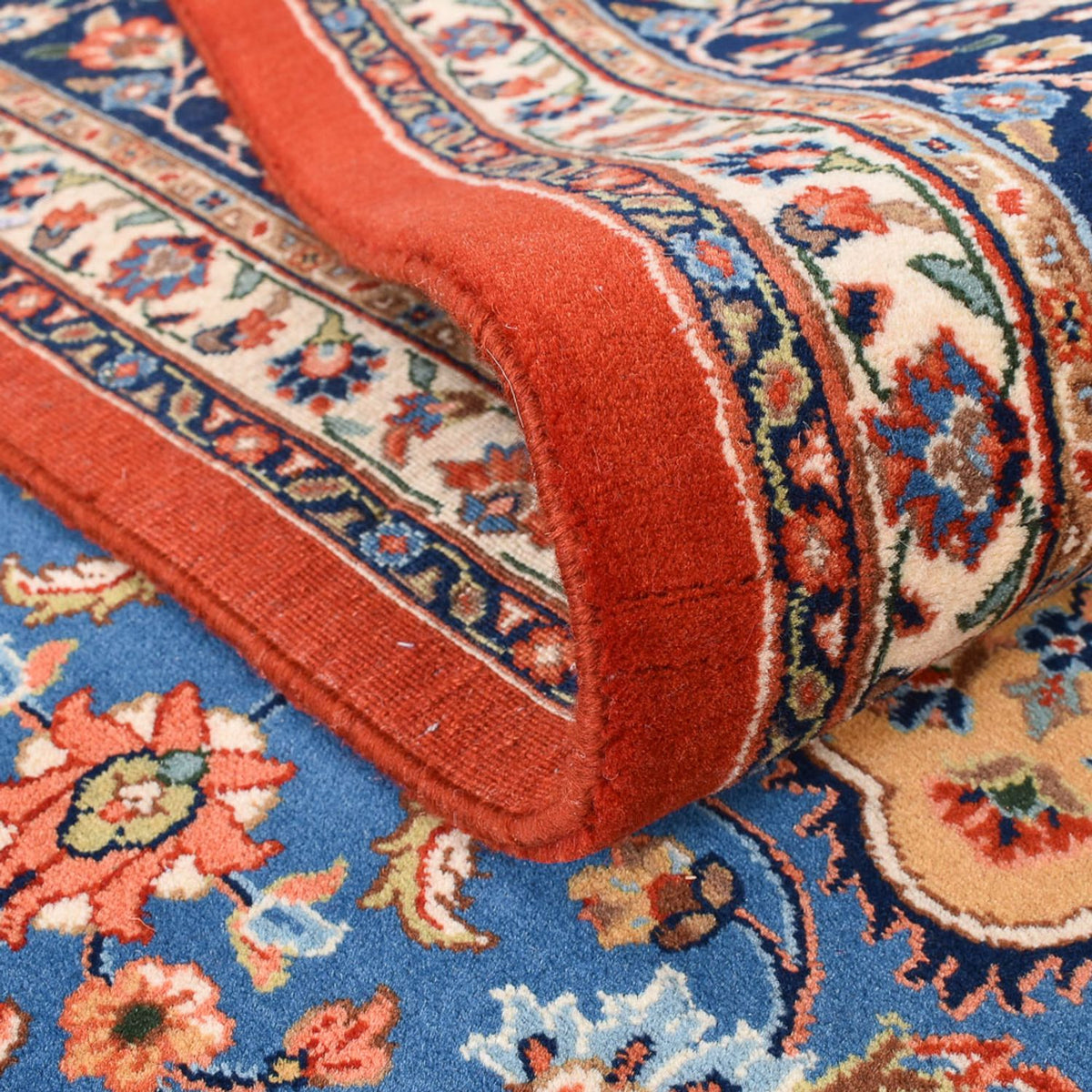 Tapis persan - Classique - 248 x 172 cm - bleu