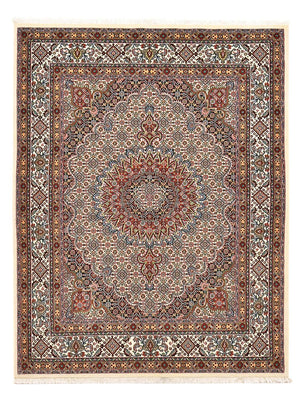 Tapis persan - Classique - 196 x 150 cm - marron foncé