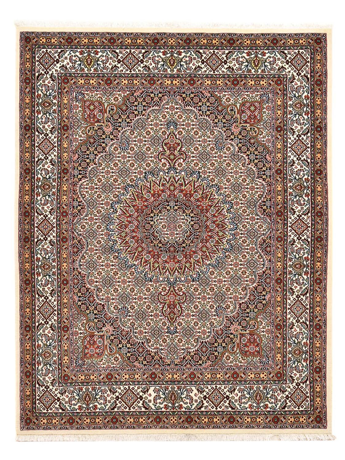 Tapis persan - Classique - 196 x 150 cm - marron foncé