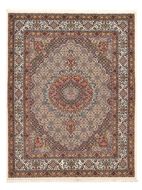 Tapis persan - Classique - 196 x 150 cm - marron foncé