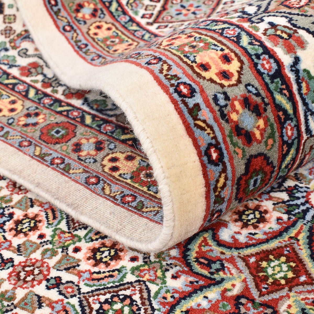 Tapis persan - Classique - 196 x 150 cm - marron foncé