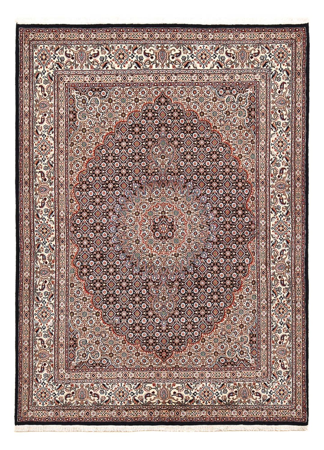 Tapis persan - Classique - 203 x 146 cm - marron