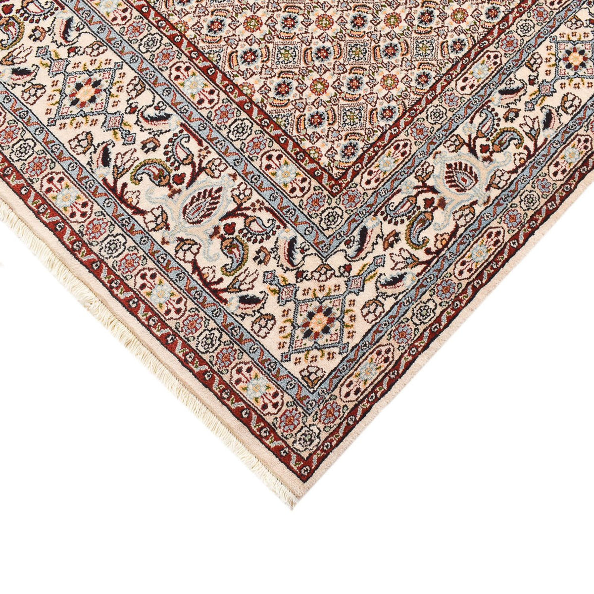 Tapis persan - Classique carré  - 202 x 193 cm - marron clair
