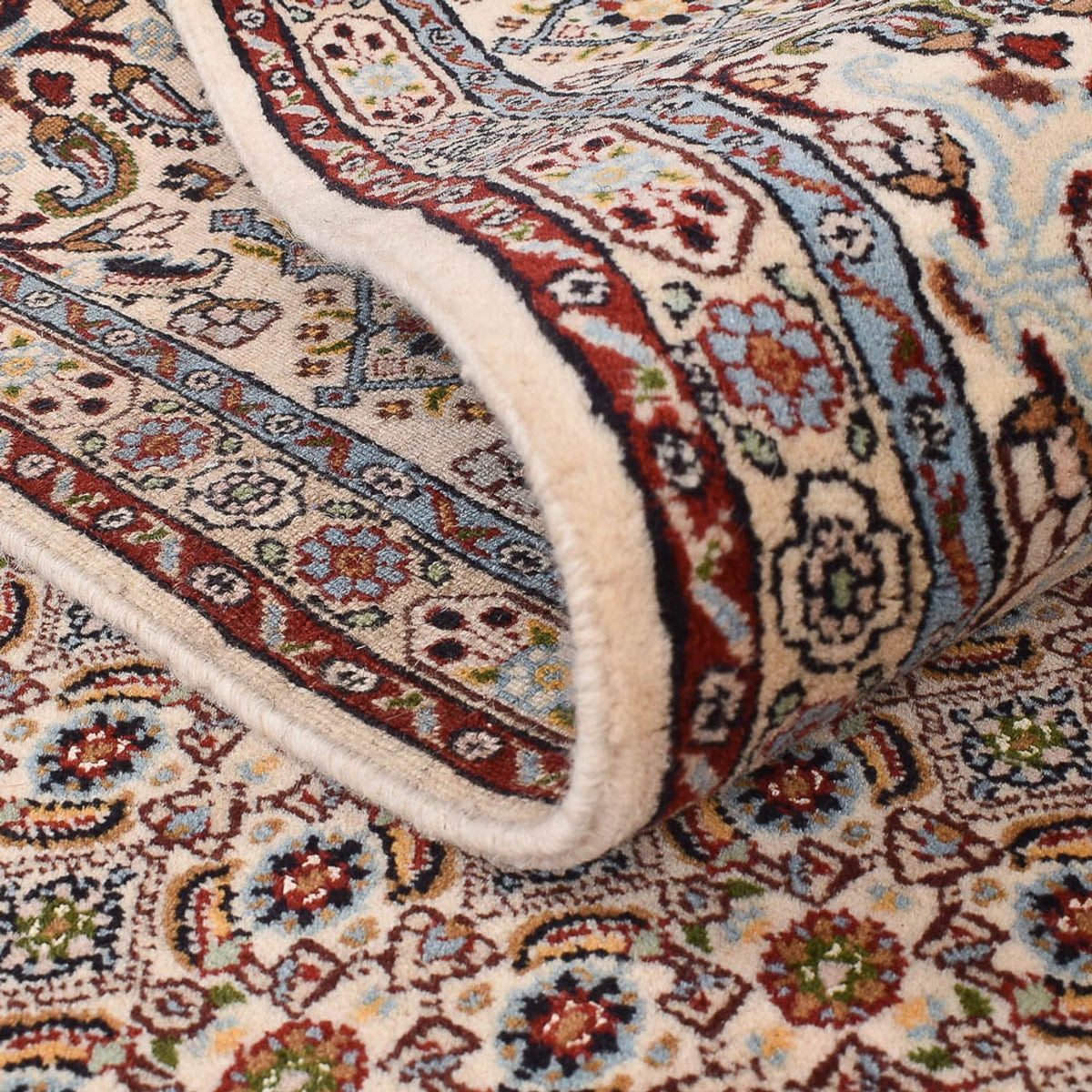 Tapis persan - Classique carré  - 202 x 193 cm - marron clair